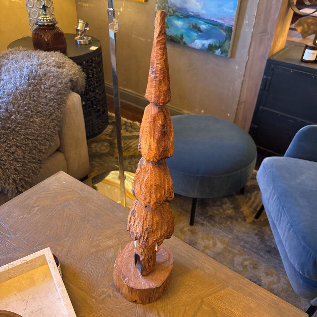 Wood Carved Tree