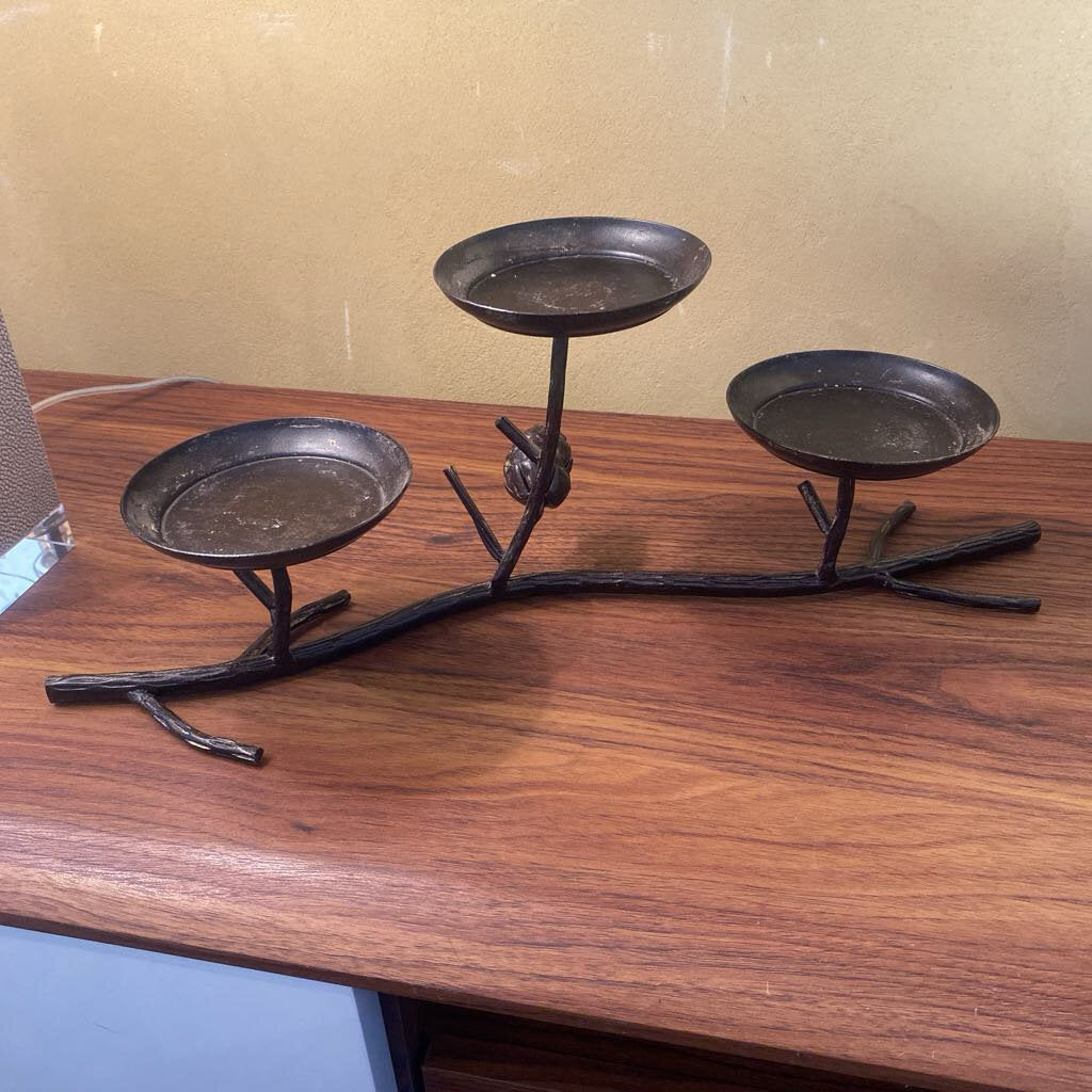 Branch Three Candle Holder