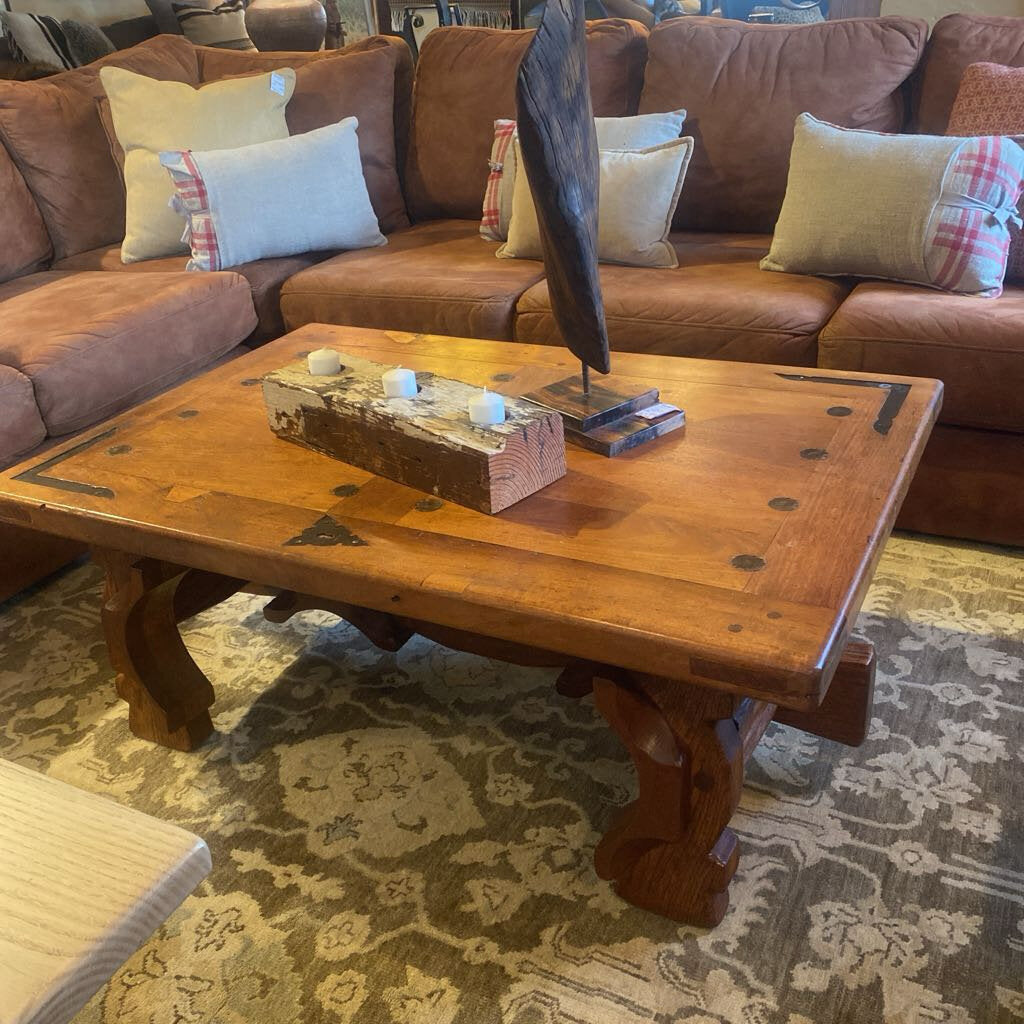 Rustic Wood Coffee Table