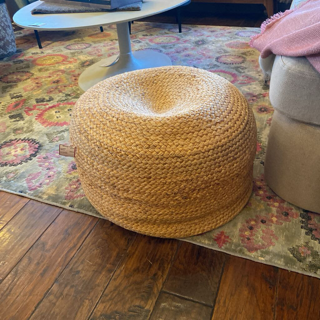 Woven Pouf