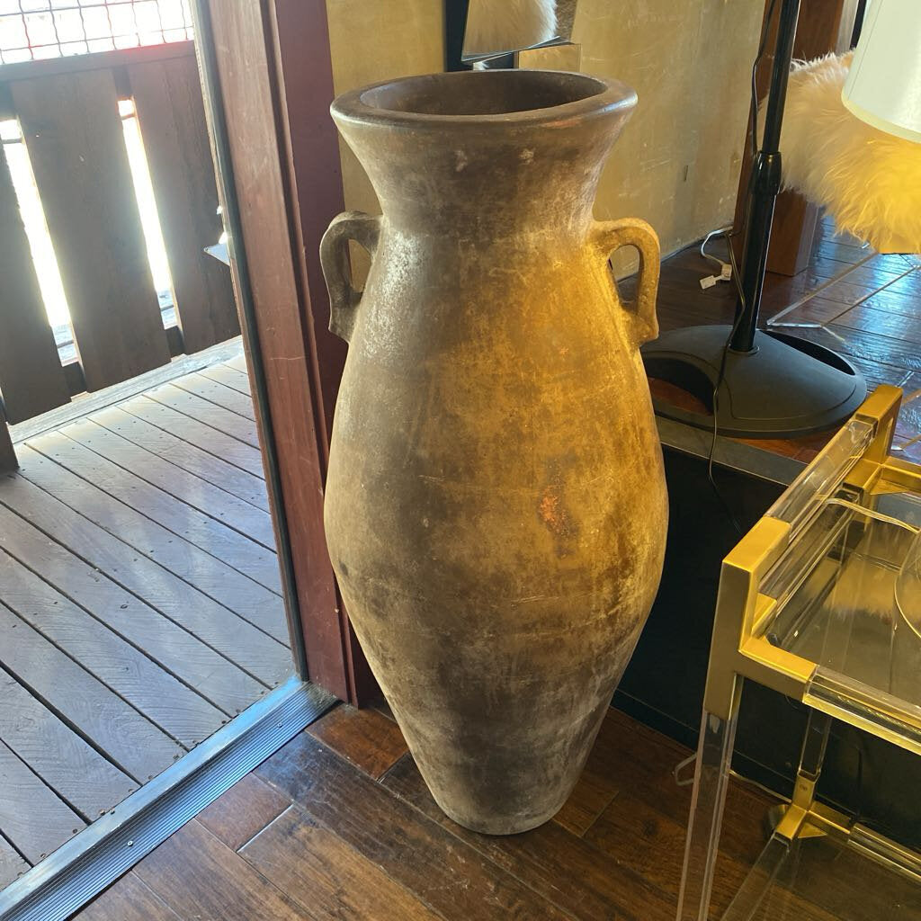Vintage Rustic Terracotta Urn