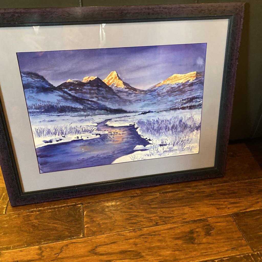 Alaska Sunrise By Mark Tompkins