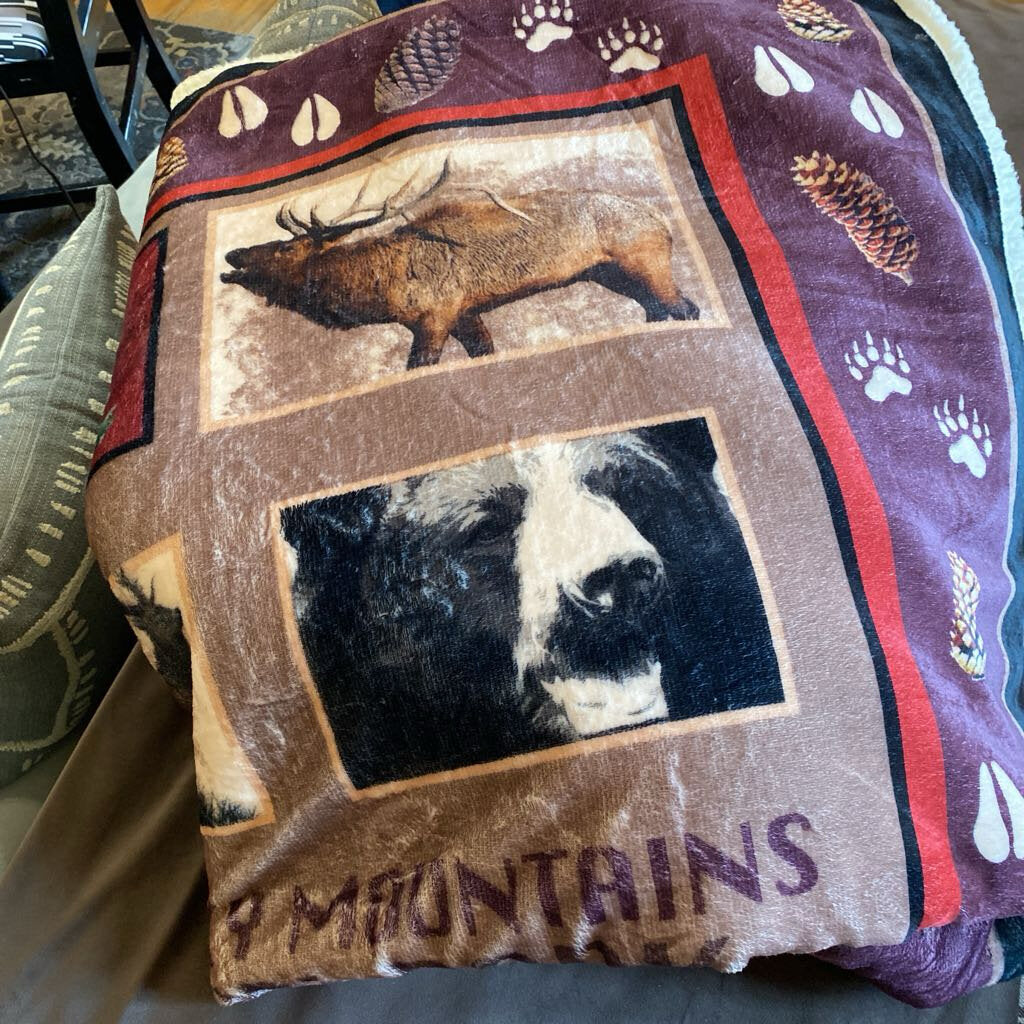 National Park Fleece Throw Blanket