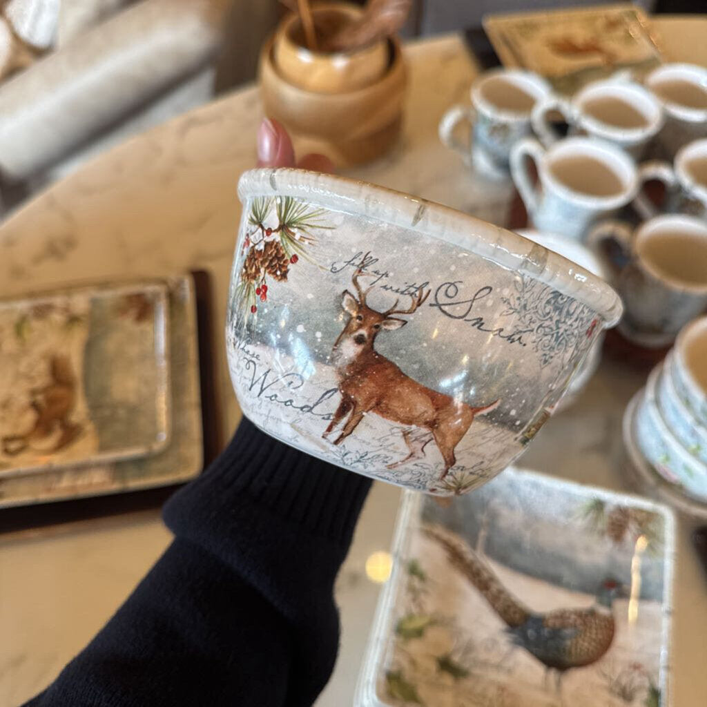 White River Home Deer in Pine - 16 Piece Set