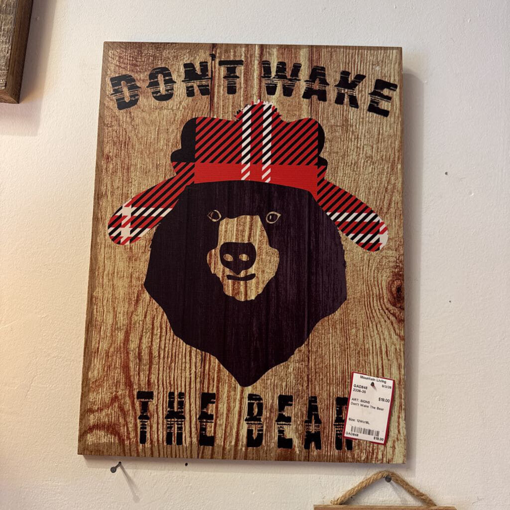 Don't Wake The Bear