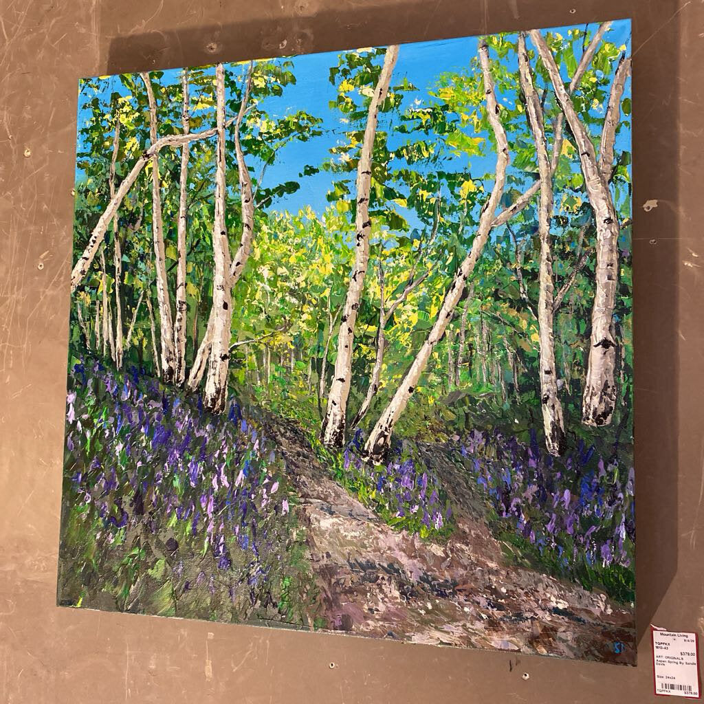 Aspen Spring By Sandie Davis