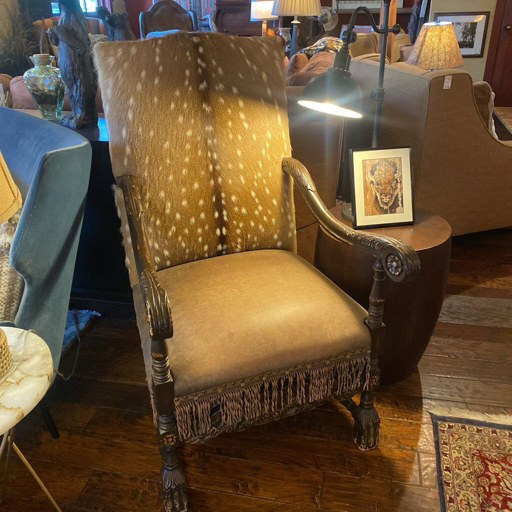Hair On Hide Accent Chair