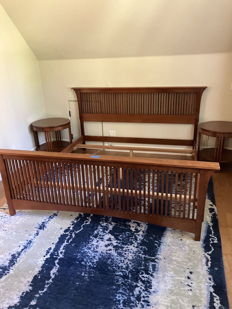 Stickley Mission King Bed