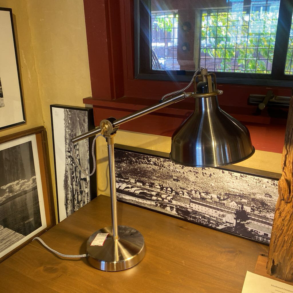 Chrome Desk Lamp