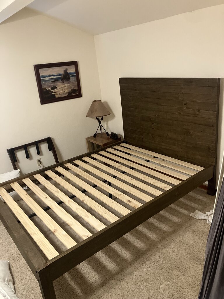 Reclaimed Wood Queen Bed