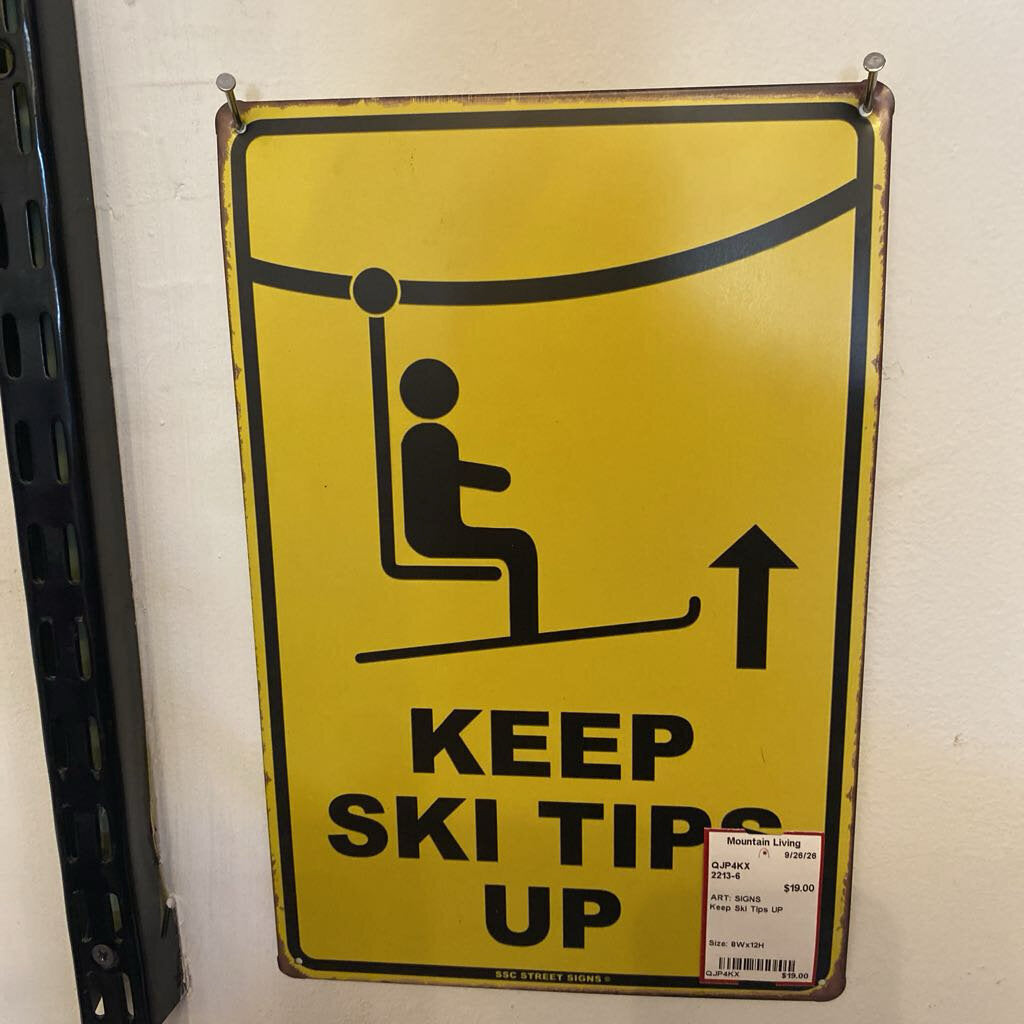 Keep Ski Tips UP