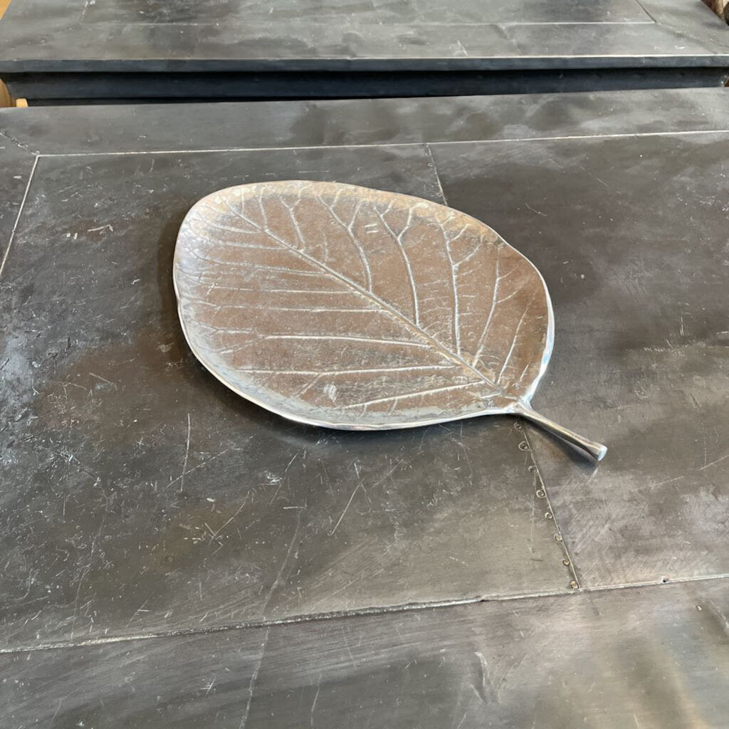 Michael Aram Signed Forest Leaf Tray