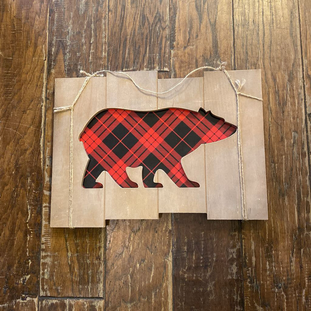 Plaid Bear