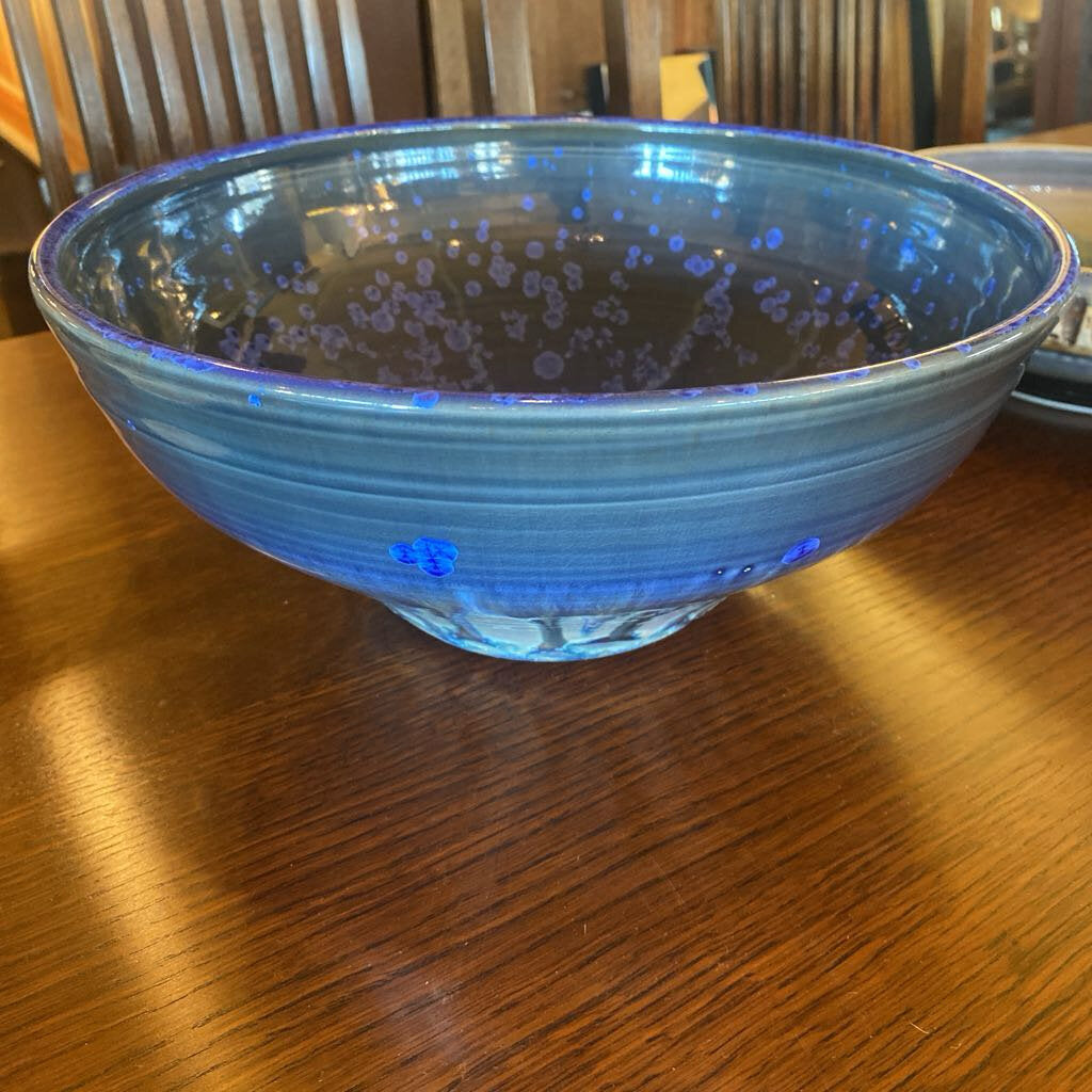 Zinc Crystalline Salad Bowl