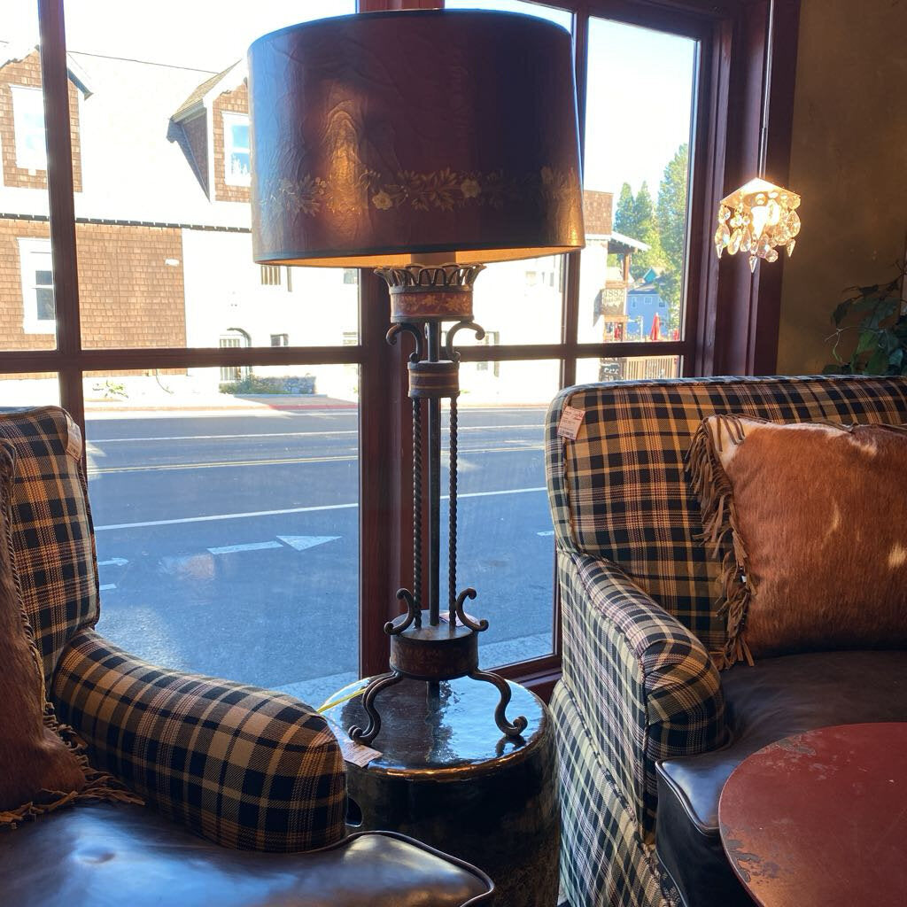 Vintage Iron Lamp