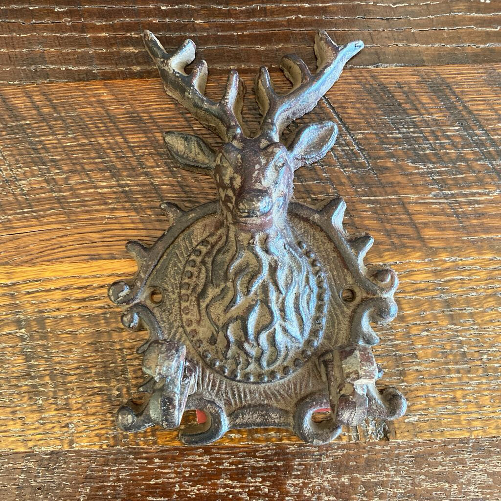 Stag Towel/Coat Hook