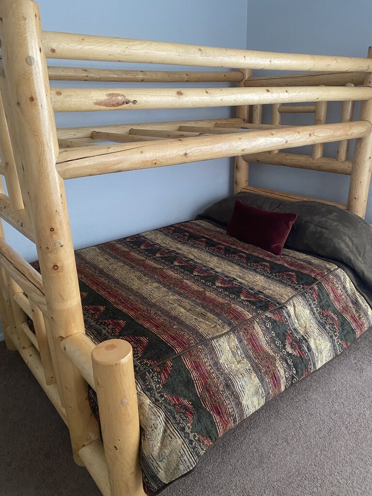 Lodge Pole Pine Twin Over Twin Bunk Bed