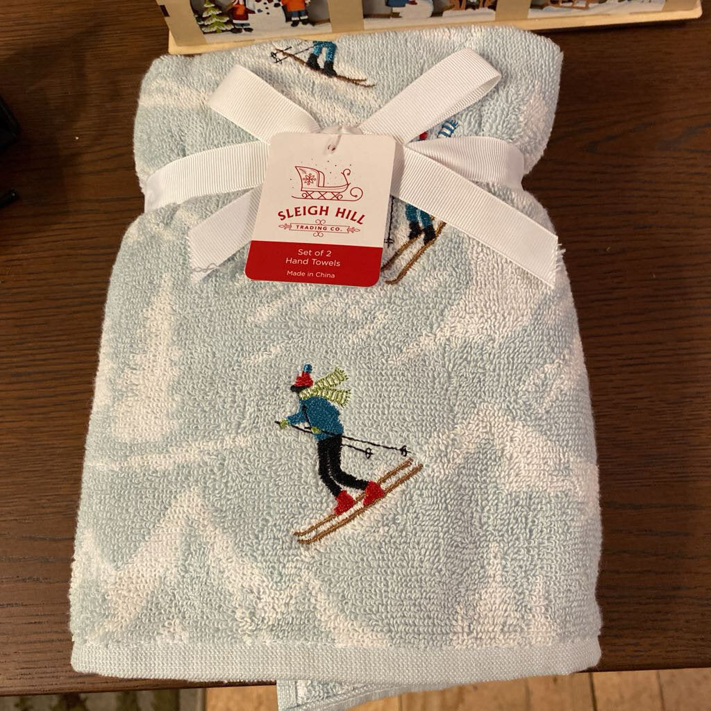 Sleigh Hill Trading Co Hand Towels - Set of 2