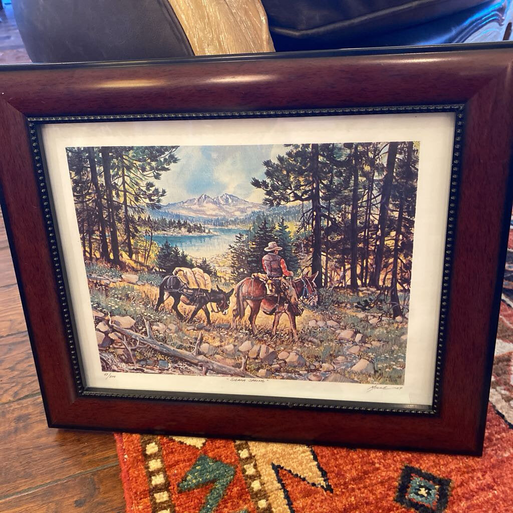 Sierra Spring By Mille - Numbered and Signed